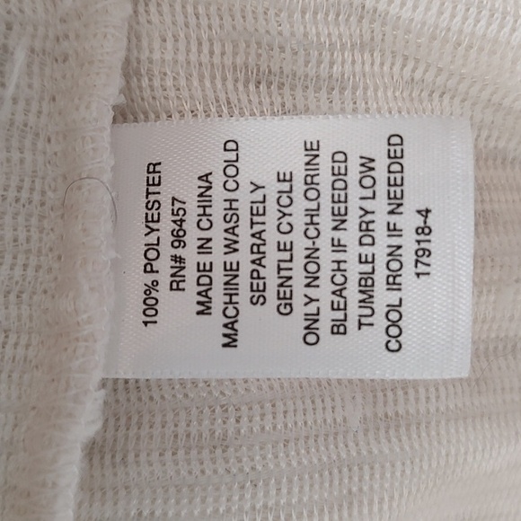 Arizona Jean Company Fluffy Faux Fur Cream Pull Over Sweater/Size XL - Picture 9 of 9